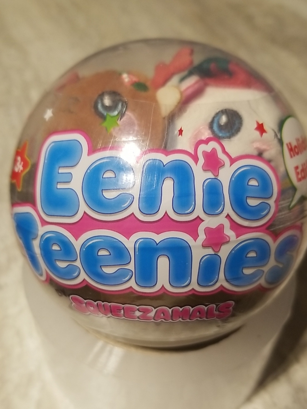 Eeenie Teenies Squeezamals Blind Bag - Holiday Edition